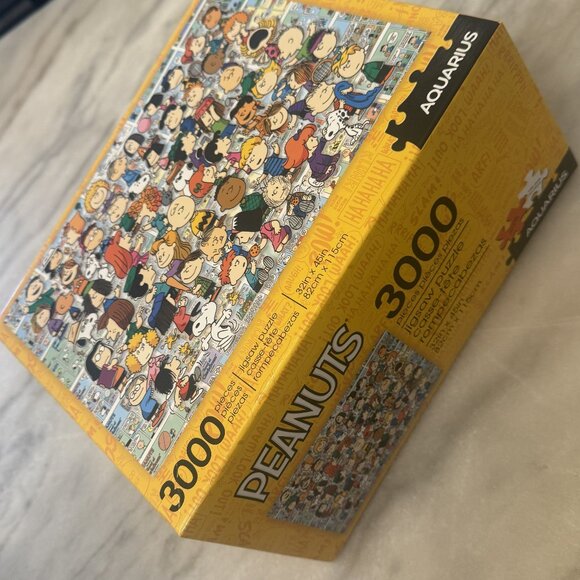 Aquarius Charlie Brown PEANUTS 3000-piece jigsaw puzzle - Picture 1 of 2